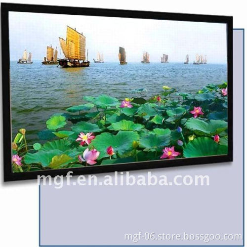 front and Rear projaction fixed framed Projection Screen